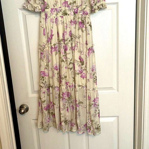 Country summer dress size LARGE. True to size. Cute with boots or sandals! - Picture 6 of 6